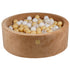 Luxury Velvet Caramel Round Ball Pit